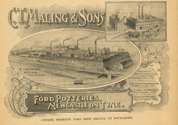 A vintage C.T.Mailing & sons advert