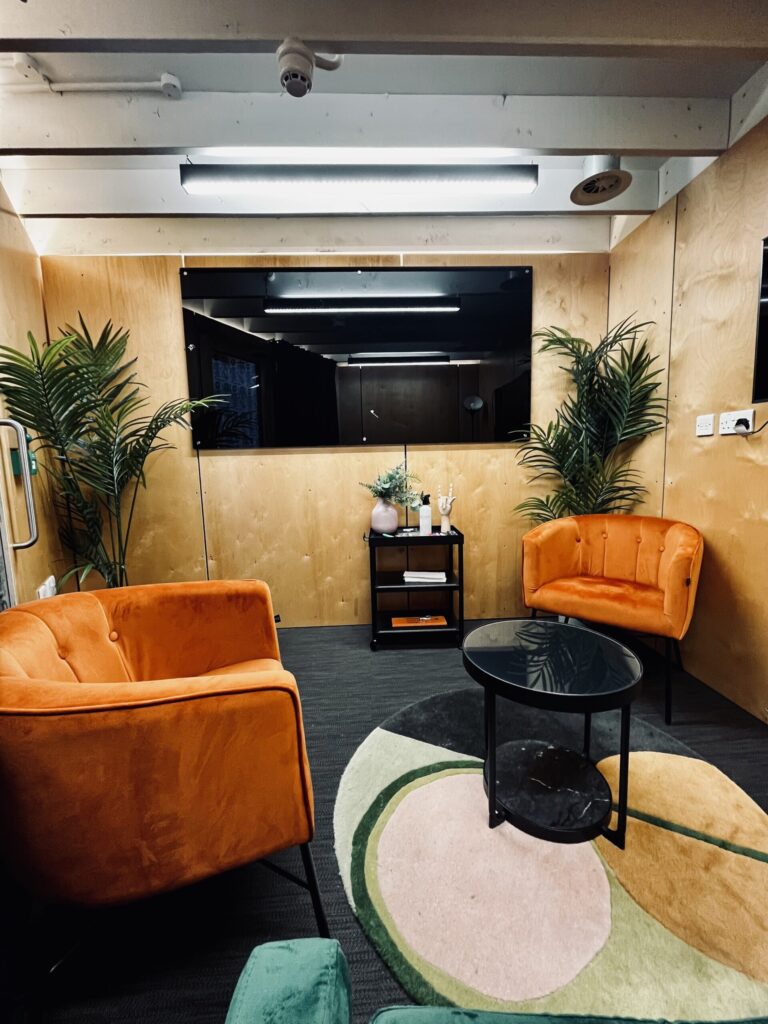An interior photograph of Blackfriars office space