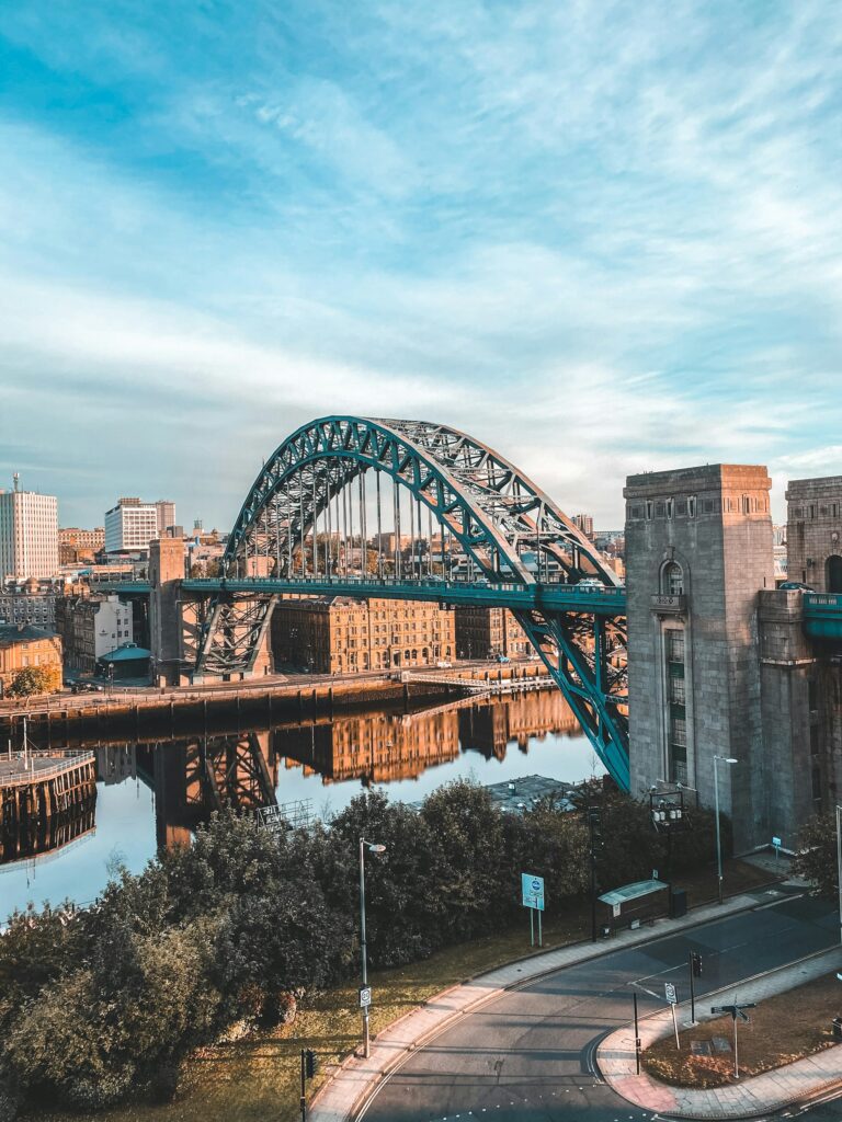 A photography shot of the Tyne Bridge in Newcastle