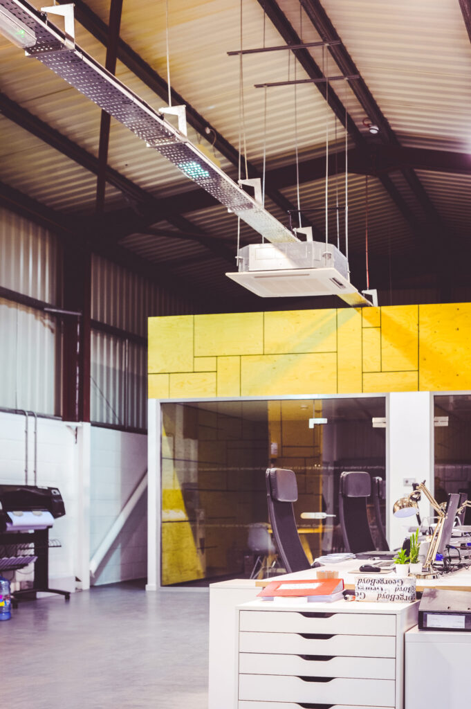 Image shows an example of one of our clients industrial spaces